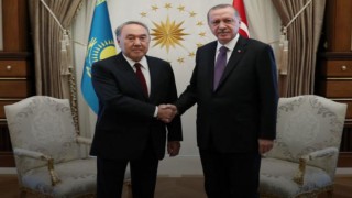 Cumhurbaşkanı Erdoğan'dan Nazarbayev'e doğum günü telefonu