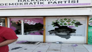 Marmaris’te HDP İlçe Başkanlığı binasına saldırı