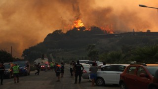 Bölge endişe içinde! Muğla'da alevler termik santrali sararsa ne olacak?