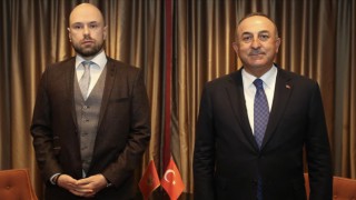 Çavuşoğlu, Ukrayna'da Karadağlı mevkidaşı ile görüştü