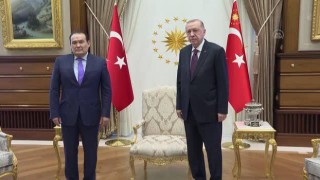 Cumhurbaşkanı Erdoğan, Türk Konseyi Genel Sekreteri Amreyev'i kabul etti