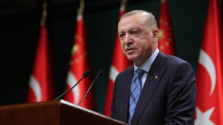 Cumhurbaşkanı Erdoğan'dan şehit ailesine taziye mesajı