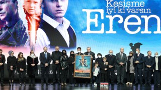 Cumhurbaşkanı Erdoğan 'Kesişme; İyi ki Varsın Eren' filminin galasına katıldı