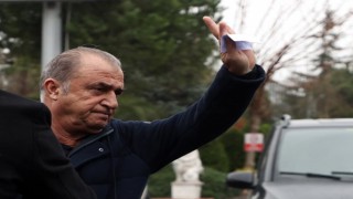 Fatih Terim futbolcularla vedalaştı