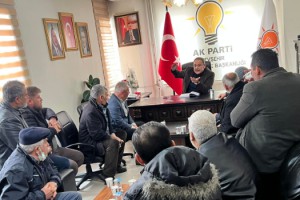 AK Parti'li Menekşe: "Her daim çiftçilerimizin ve hemşehrilerimizin yanlarındayız"