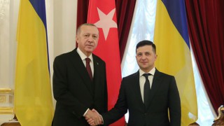 Cumhurbaşkanı Erdoğan, Ukrayna Devlet Başkanı Zelenskiy ile görüştü