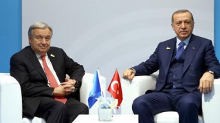 Cumhurbaşkanı Erdoğan, Guterres ile görüştü