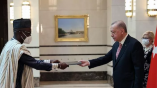 Cumhurbaşkanı Erdoğan, Mali Büyükelçisi Coulibaly ile görüştü