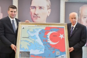 MHP lideri Devlet Bahçeli'nin Yunanistan'ı çıldırtan o fotoğrafı! Yunanistan deliye döndü!